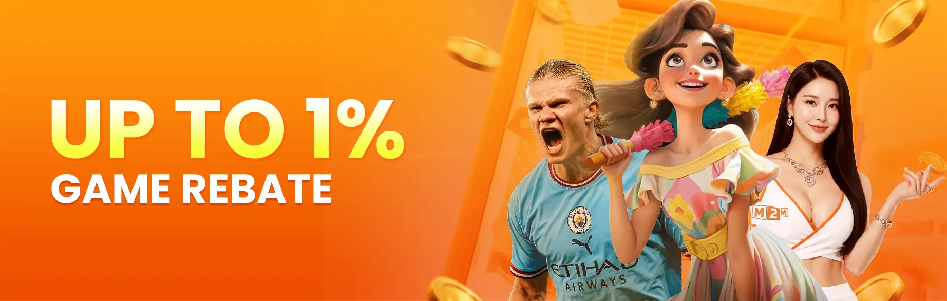 Game Rebate Up to 1%